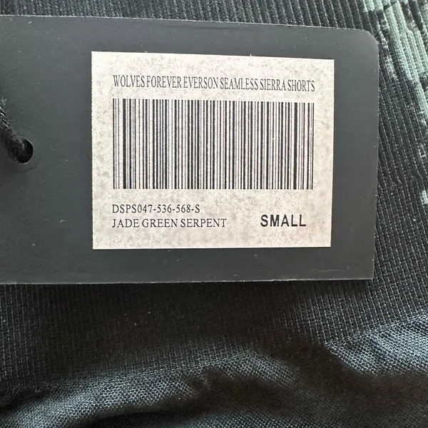 NWT DARC SPORT - EVERSON SEAMLESS SIERRA SHORTS Jade green serpent Small - Image 3