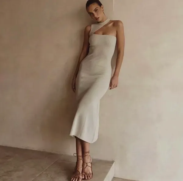 Dissh Asymmetrical Dress - Image 2