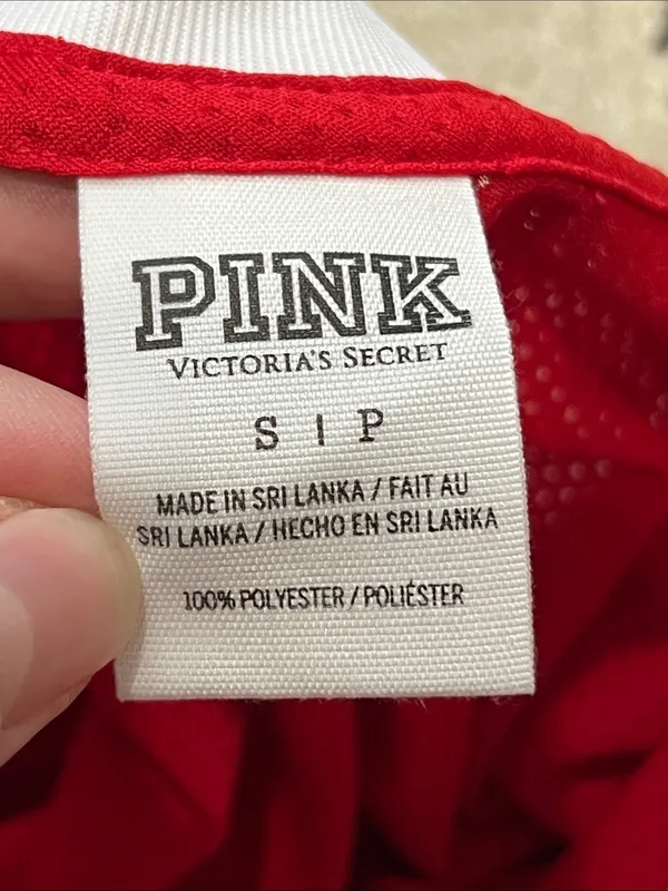 PINK Victoria's Secret Ohio State Jersey Tee with White Trim - Image 5