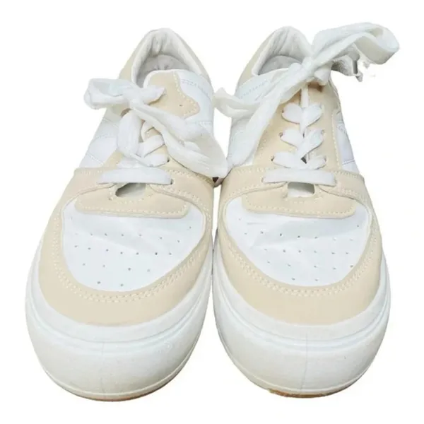 Bafa Bafa Low Top Platform Sneakers Women Size 8‎ White Tan Casual Shoes - Image 11