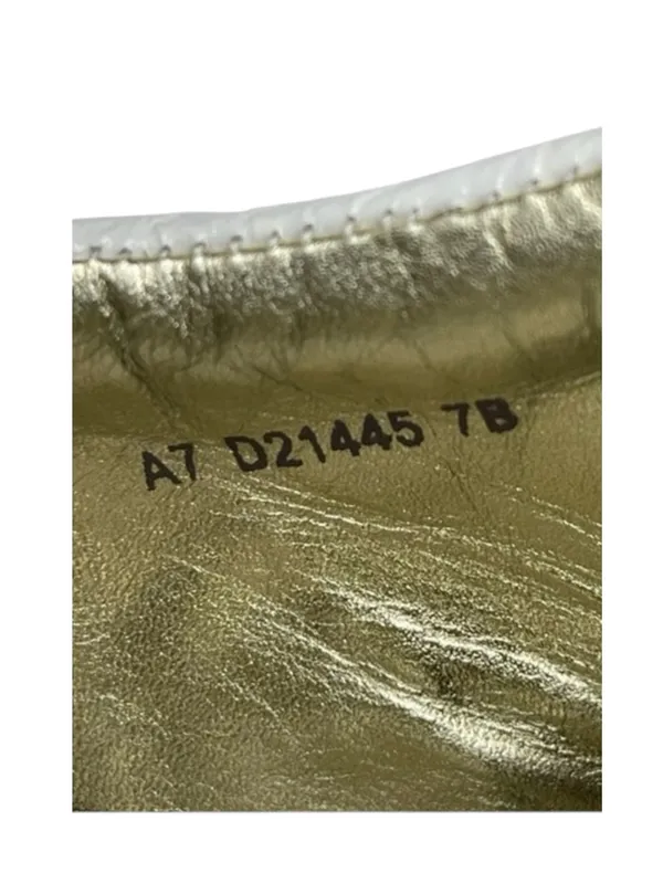 Cole Haan 𖦹 Chelsea Athleisure Patent Leather Sneakers 𖦹 White Gold 𖦹 7B 𖦹 - Image 12