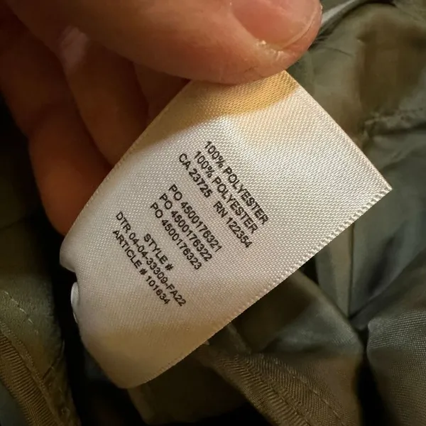 Aritzia Wilfred The Ganna shirt jacket bitter sage xl - Image 10