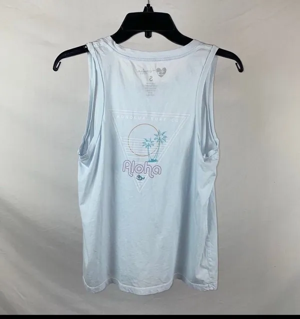 Aloha Tank Top White - Image 2