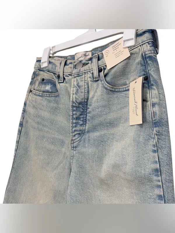 Universal Threads Highest Straight Ankle Jeans Size 6 NWT - Image 3