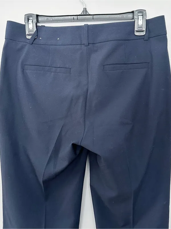 Ann Taylor Navy Straight Leg Dress Pants Women’s Size 4 Stretch Career Office - Image 10