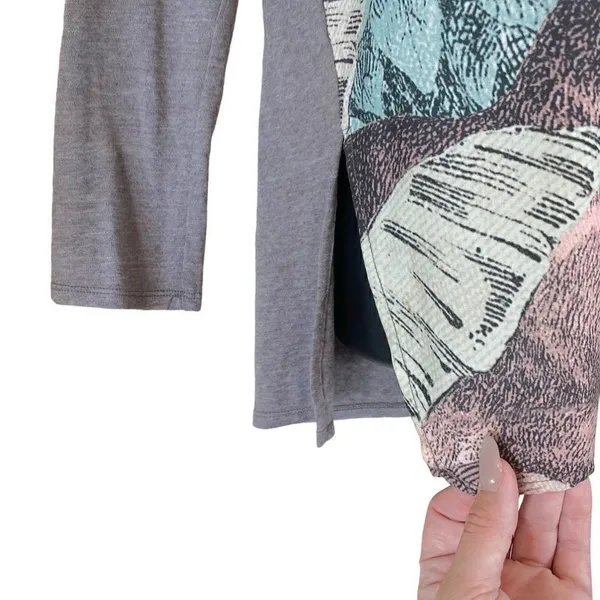 Anthropologie Akemi + Kin Fauna Leopard Jungle Print Henley Top - Image 8