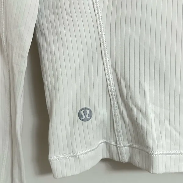 Lululemon Its Rulu Run Ribbed Cropped Half Zip 4 - Image 7