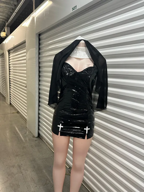Sexy nun (different sizes Black Size undefined - Image 5