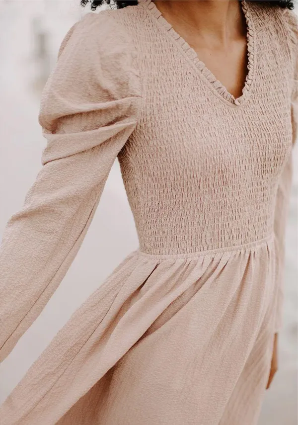 Addison And Grey Puff Sleeve Dress - Image 2