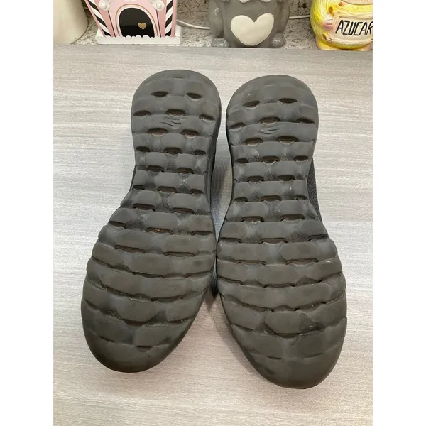 Skechers Womens Gowalk Joy Flat Size‎ 9 Black Mesh Sporty Slip On Somfy Shoes - Image 3