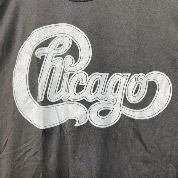 Chicago Spell-out Band Logo Soft Jazz Rock Band Tee 2X - Image 2