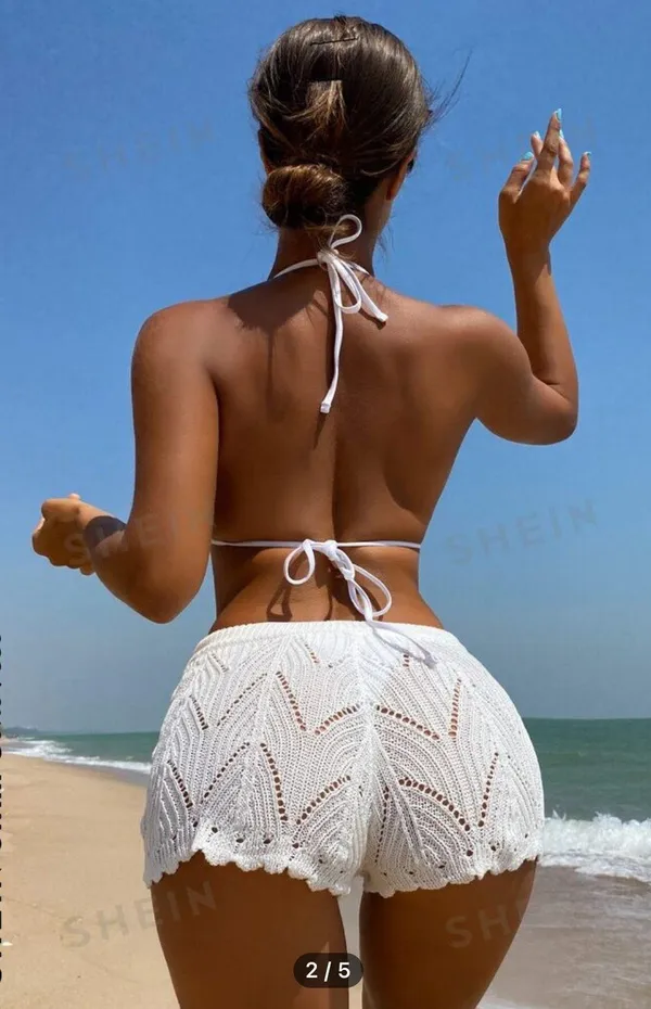 SheIn Cover Up Shorts - Image 2
