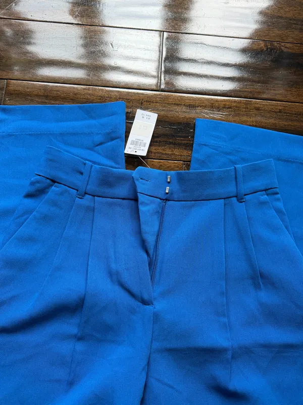 Abercrombie Sloane Tailored Wide-Leg Pants - Image 2