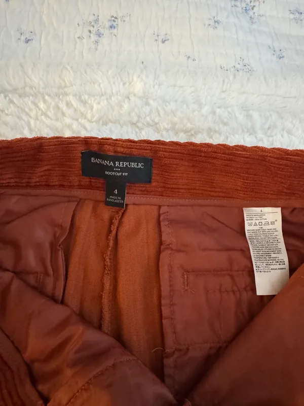 Ann Taylor Flared Corduroy Pants - Image 2