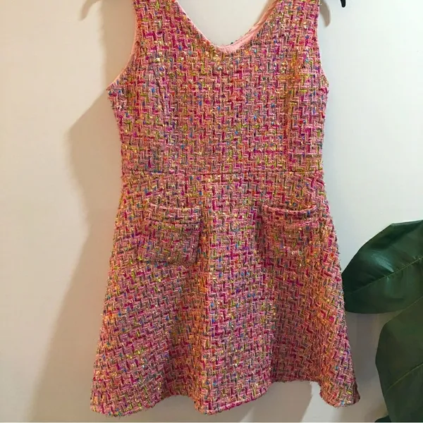 GORGEOUS 2‎ piece Tweed Flare out dress with short jacket - Image 11