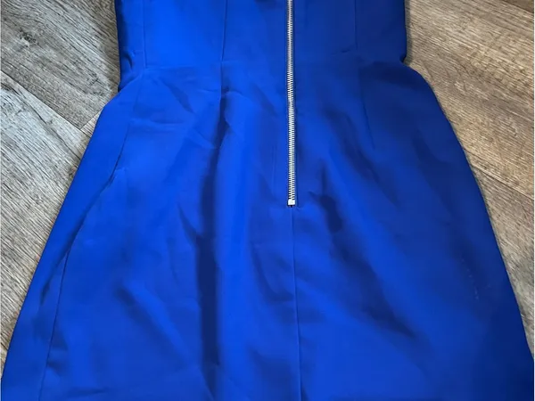 NBD x Naven Twins Mini Dress in Royal Blue size small - Image 6