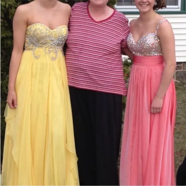 Sherri Hill Size 8 Yellow Prom Homecoming Dress. - Image 6