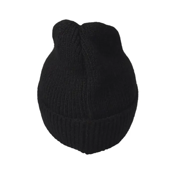 Unisex Knit Cap Beanie Double Layer Winter Hat Black NEW Outdoor Gorpcore OS‎ - Image 3