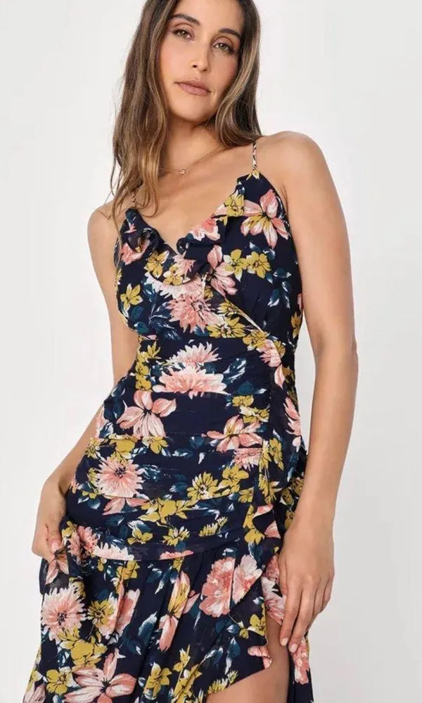 Floral Midi Dress - Image 2