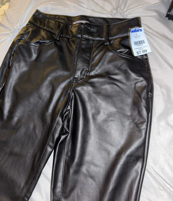 Gabe’s Black Leather Pants  - Image 6