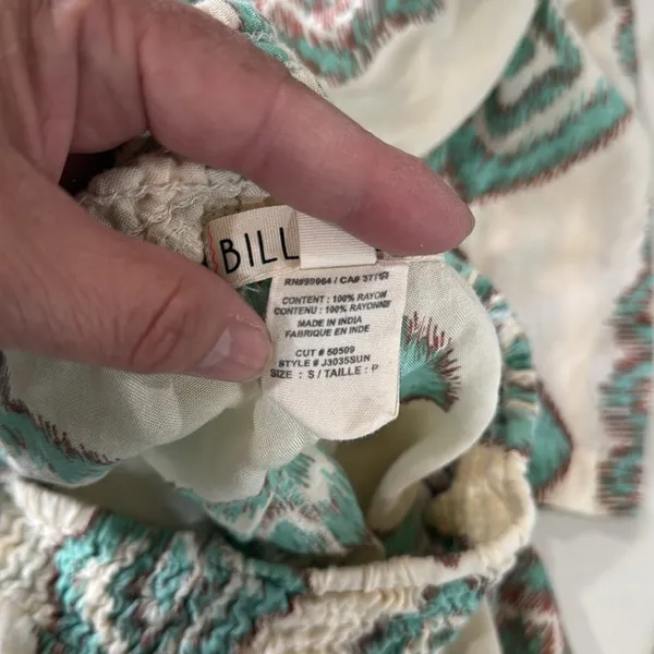 Billabong Boho Patterned Wide-Leg Pants - Image 5