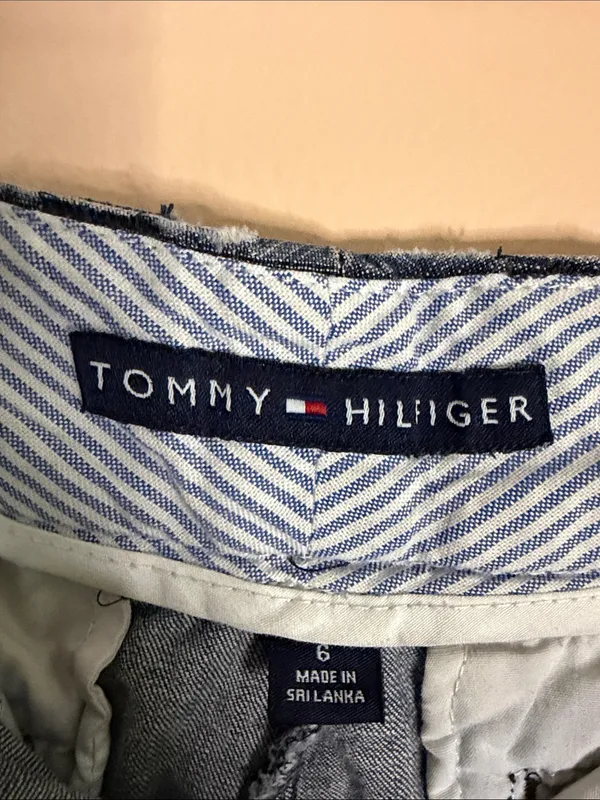 Tommy Hilfiger Dark Blue Denim Jean Shorts - Image 2