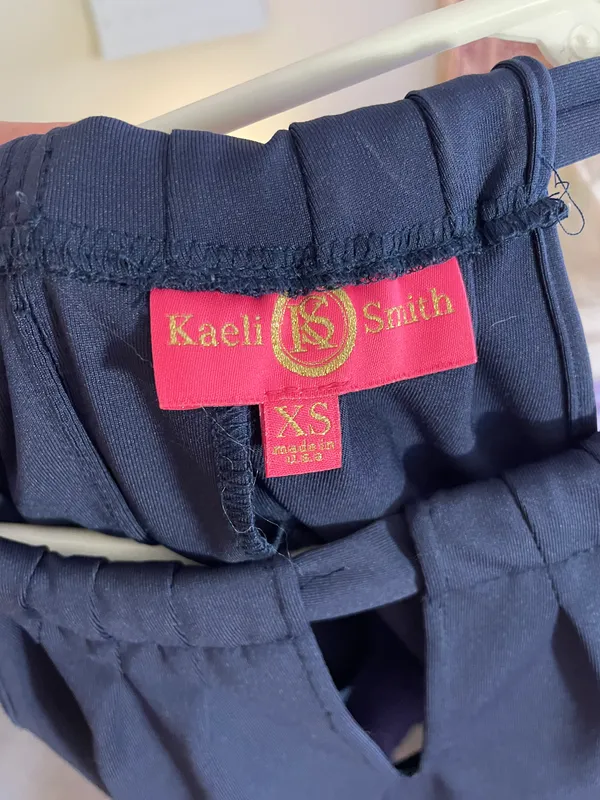Kaeli Smith Navy Top Blue Size XS - Image 2