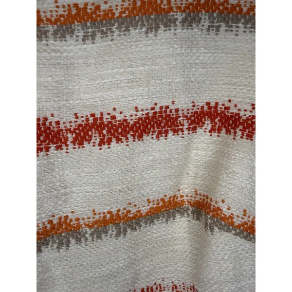 ALICE + OLIVIA Women's Ivory Orange Gray Textured Sleeveless Sheath Mini Dress 2 - Image 4