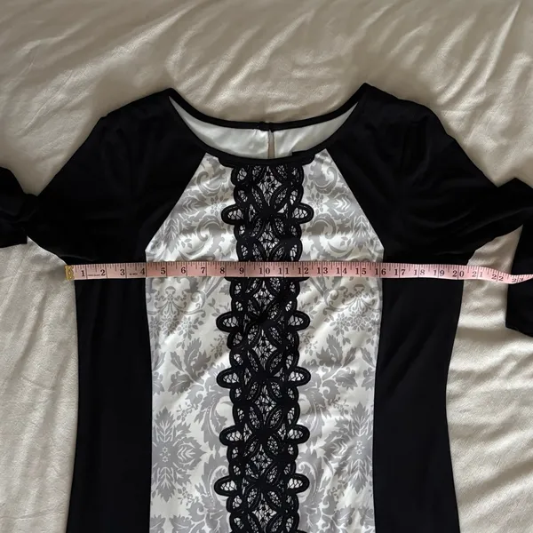 JAX Cocktail Dress 14 Black - Image 4