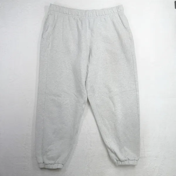 Lululemon XL Scuba Mid-Rise Oversized Jogger Regular Heathered Ultra Light Grey - Image 3