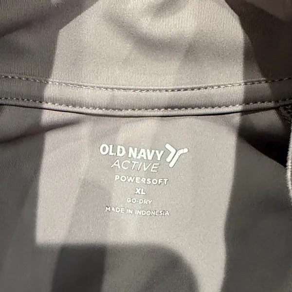 Old Navy Powersoft Half Zip XL Purple Pullover C11-136 - Image 3