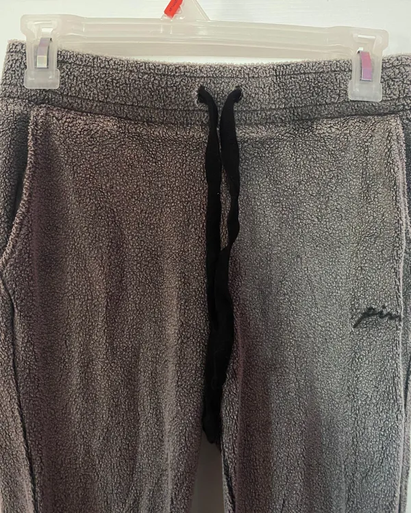 Victoria’s secret Pink Gray Sherpa Joggers - Image 2