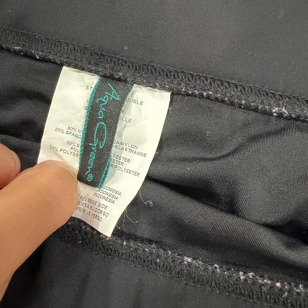 Aqua Green Black Women's Skort - Image 8