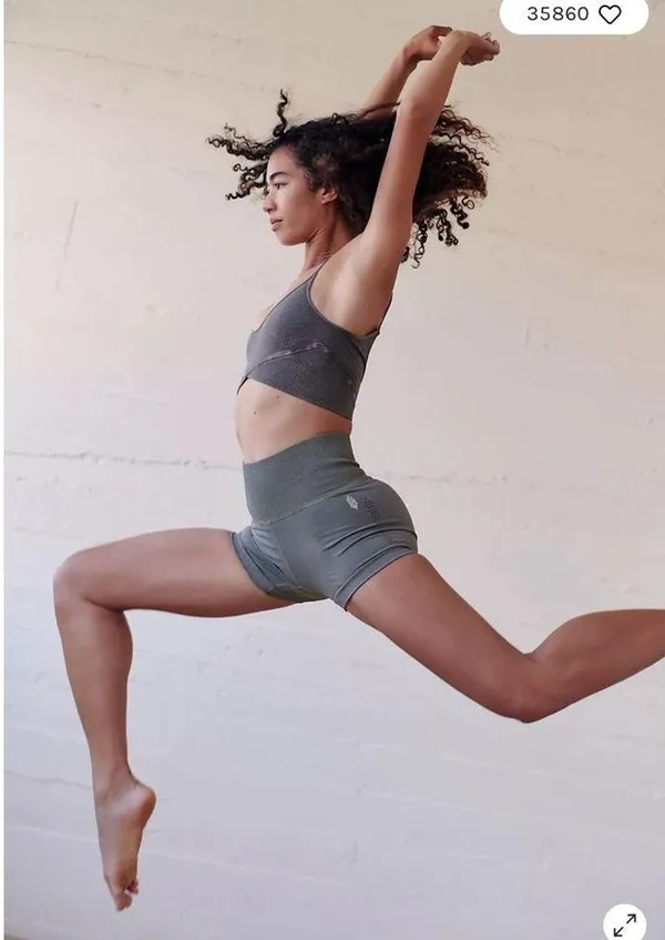 Free People Good Karma Running Shorts M/L - Image 4