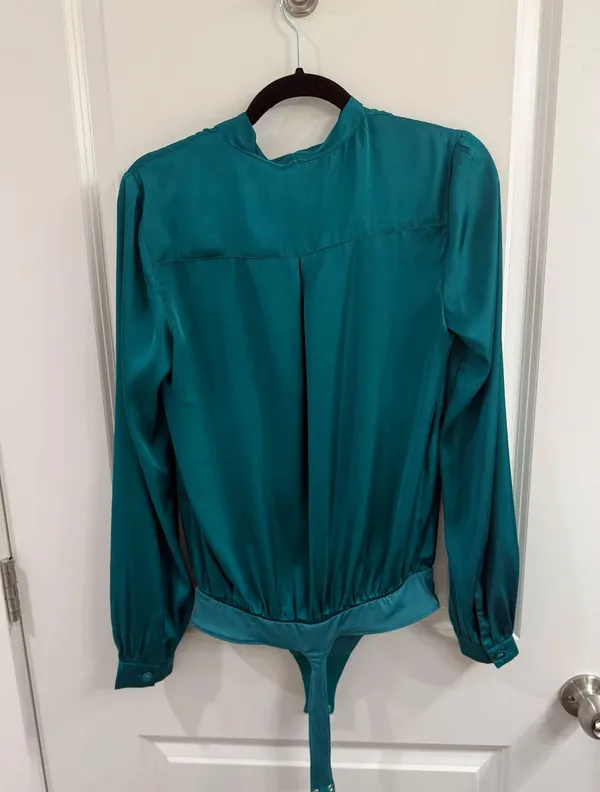 L'Academie Green Bodysuit - Image 2