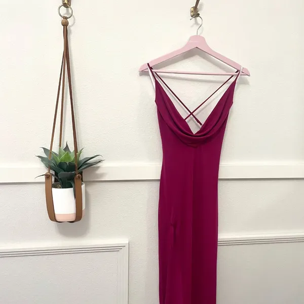 Katie May Dionysus Gown Magenta Pink Women’s Size S Elegant Dress - Image 3