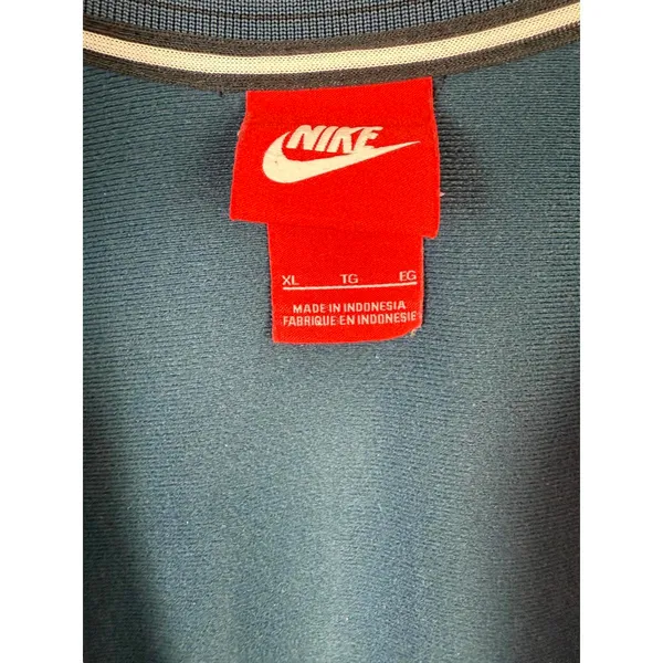 Nike Women’s Teal Blue & White Full Zip Pre-Game Track Jacket - Size - XL - Image 4