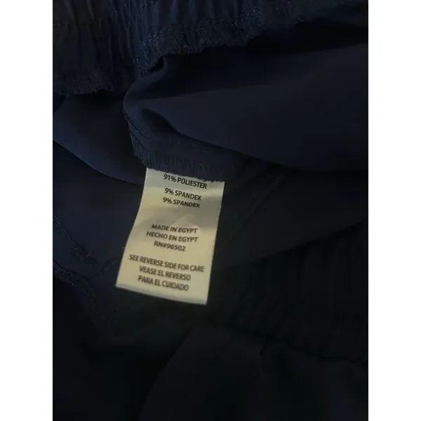 HH Works Healing Hands Women's Jogger Cargo Pants Scrubs Size 1X Petite Navy - Image 9