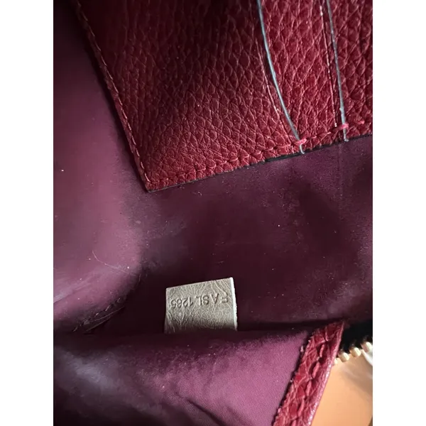 Marc Jacobs Crossbody Bag Women Small Red Pebbled Leather Camera Bag‎ - Image 6