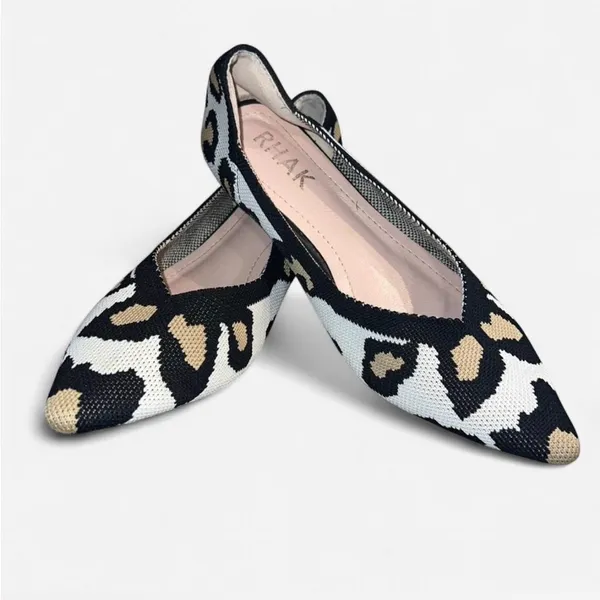 Women's Leopard Patterned Pointed - Image 2