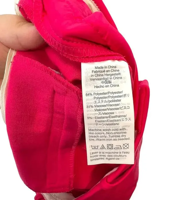 J. Crew Cameron Slim Cropped Pant in Four-Season Stretch Bright Rose Pink Size 4 - Image 13