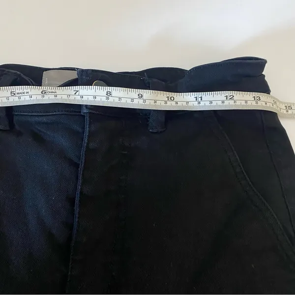 Everlane Black Jeans size 2 Sustainable Modern Classic Crop Cotton blend classic - Image 4