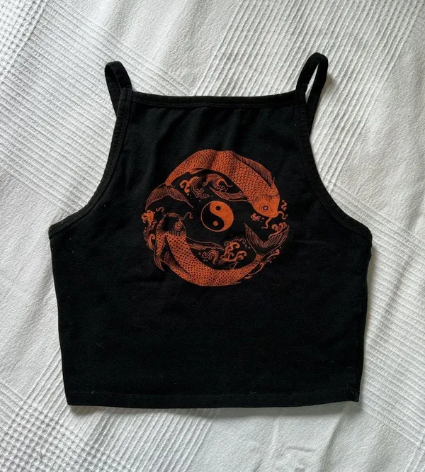 Black Tank Top - Image 2