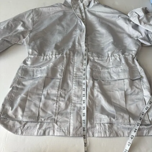 NWT  Utility Parka mineral gray size small - Image 16