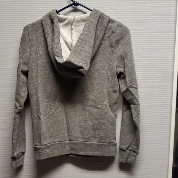 PINK - Victoria's Secret Grey zip up hoodie - Image 3