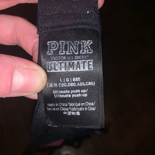 Victoria’s Secret Pink Ultimate coconutgirl tropical strappy swim top - Image 3