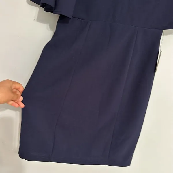 Lulus You Navy Blue Backless Dress Lulus - Image 3