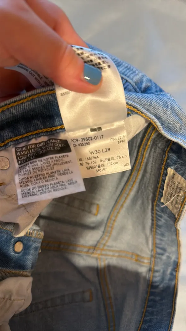 Levi’s 501 Jeans High-Rise - Image 2