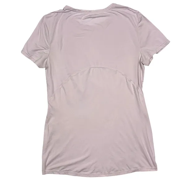 Athleta Limitless Tee‎ Womens Short Sleeve Workout Shirt Performance Pink Small - Image 3