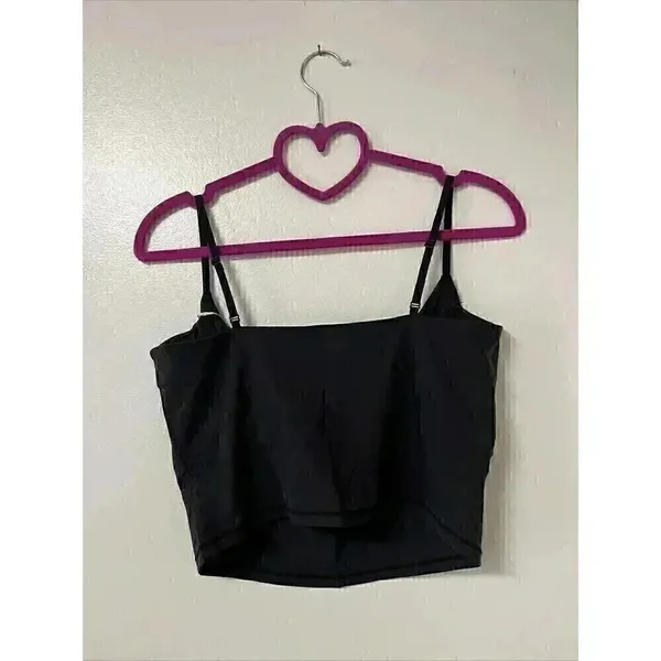 SKIMS Fits Everybody Crop Cami Onxy Size Small new sealed - Image 2